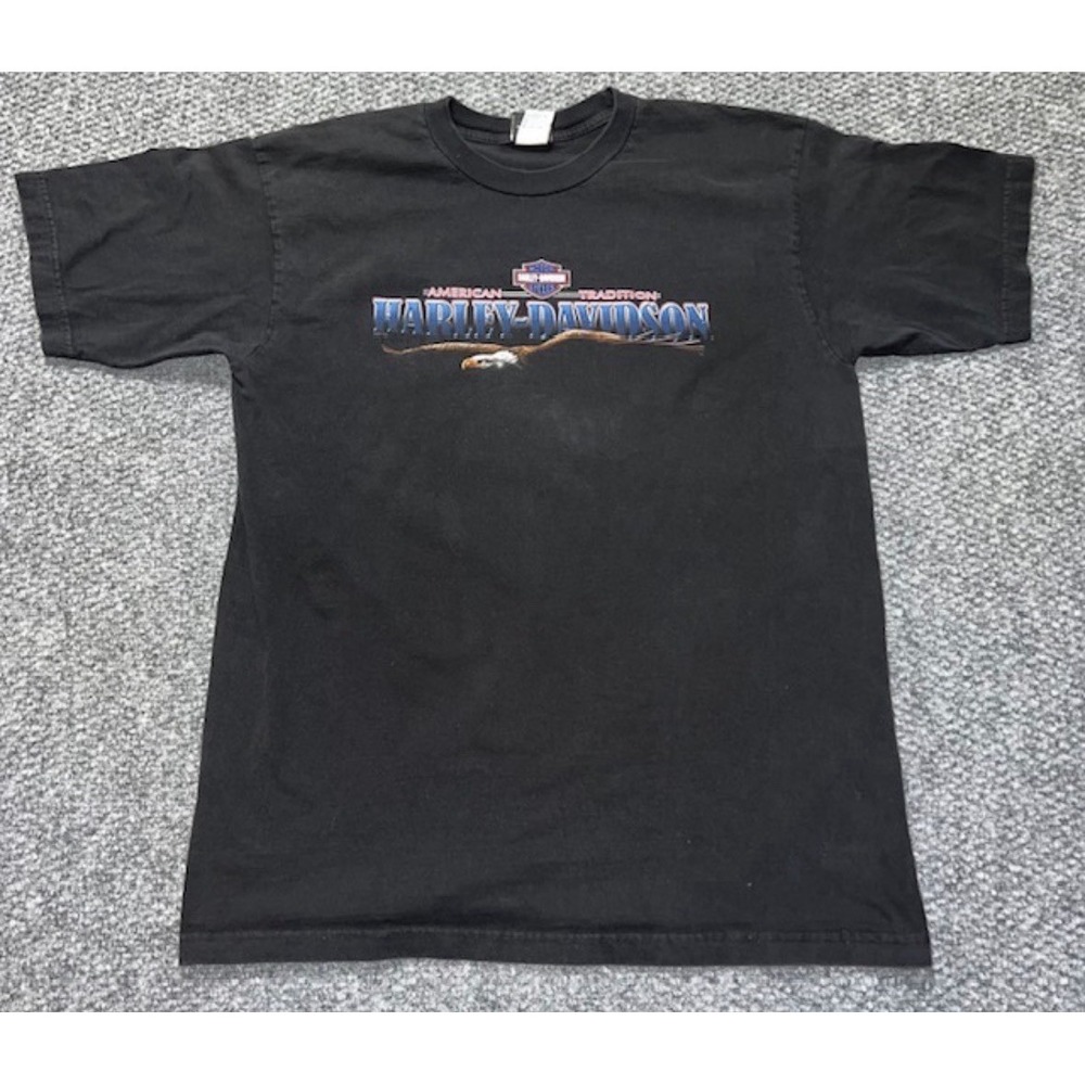 Harley-Davidson American Tradition XL Black T-Shirt Crossroads Allentown PA